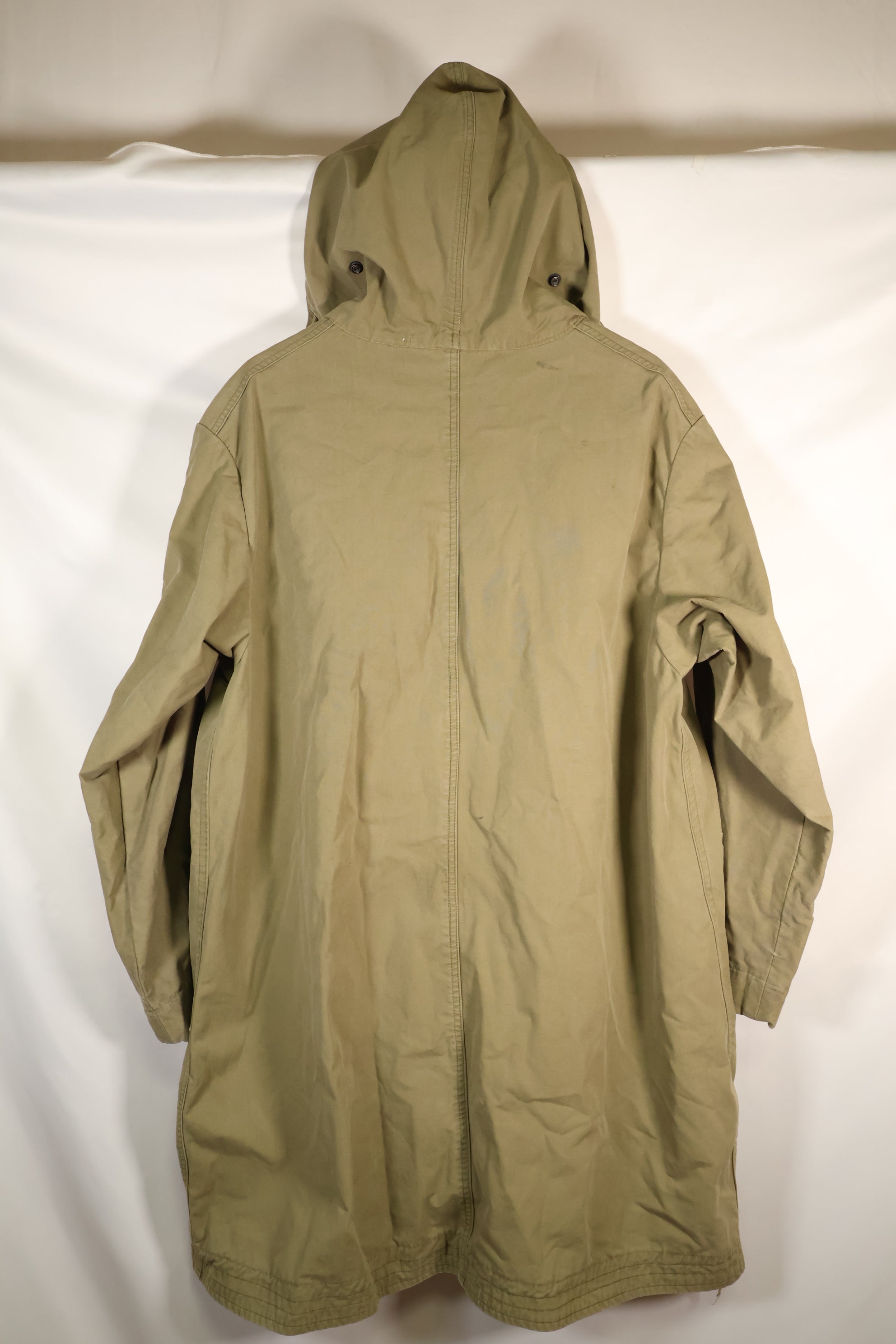 Early 1940s US Army M-41 Field Parka without Mouton Liner, used.
