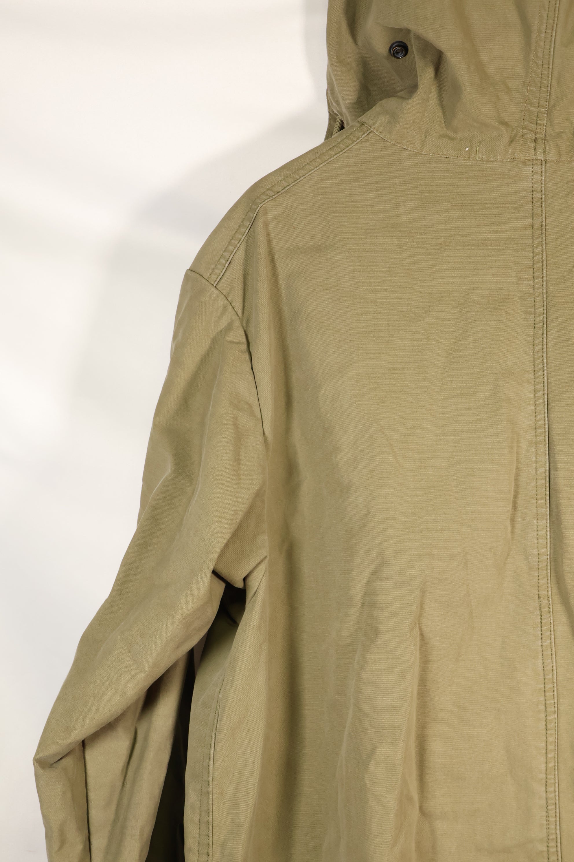 Early 1940s US Army M-41 Field Parka without Mouton Liner, used.
