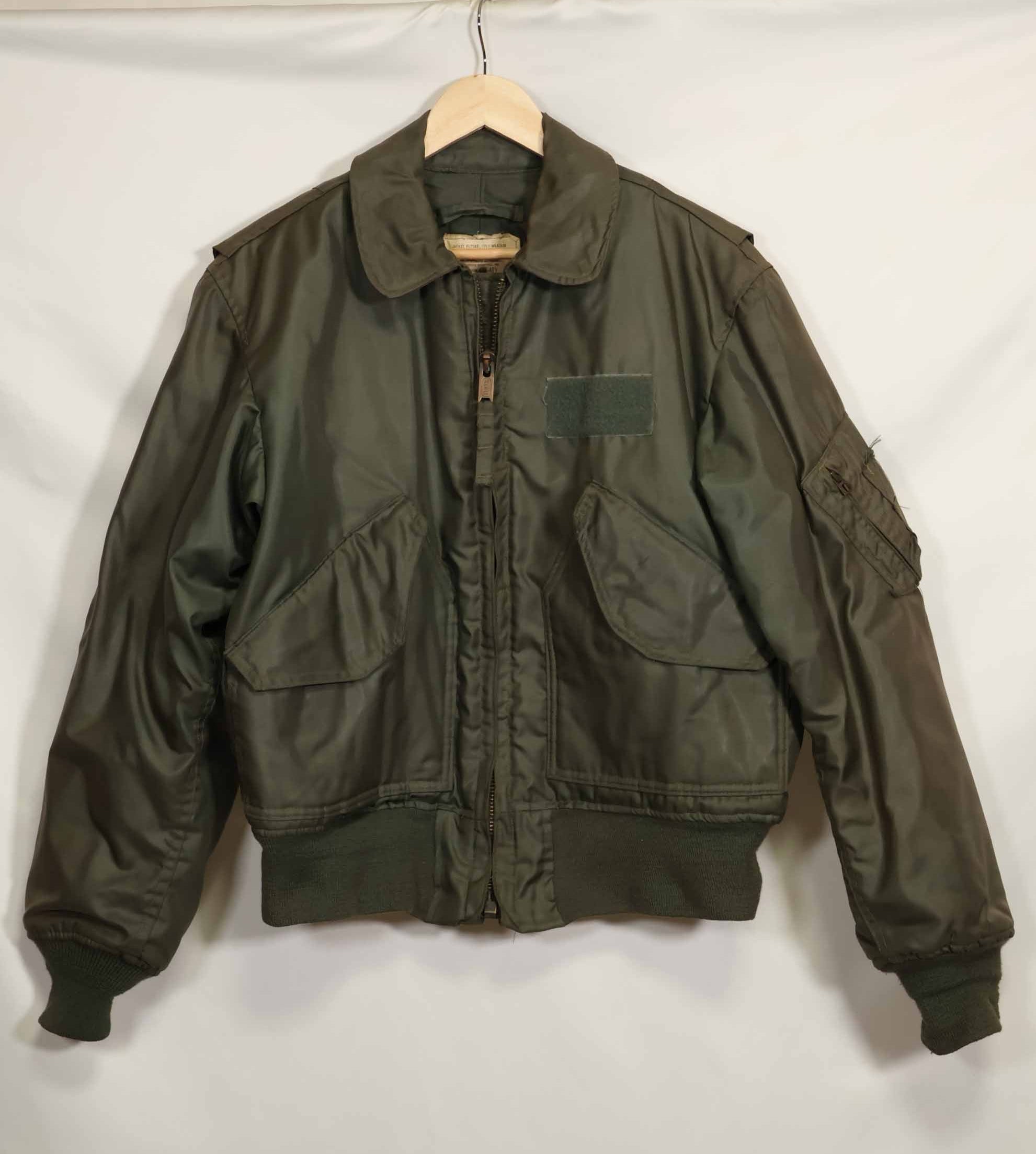 1978 Contract US Navy Air Force CWU-45P Flight Jacket Medium Used