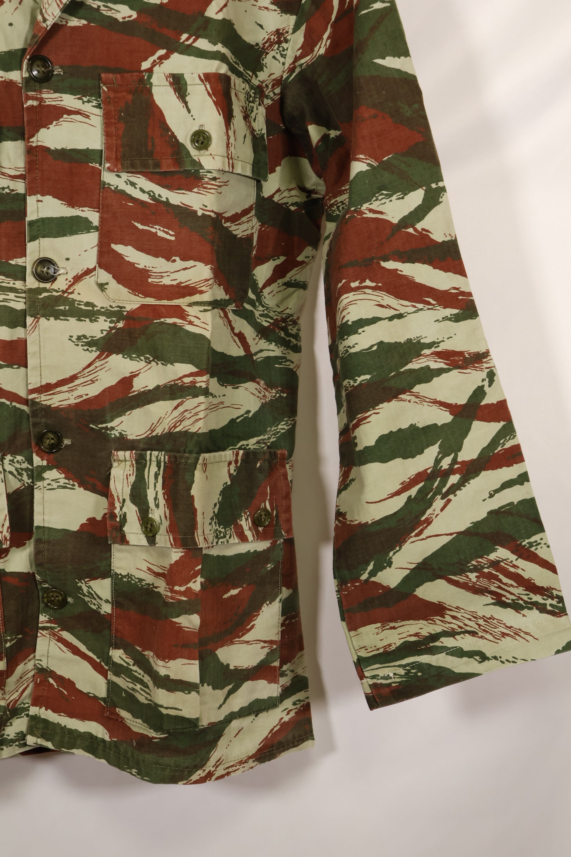 1960年代〜70年代　フランス軍　リザード迷彩　ハンティングジャケット　民間品