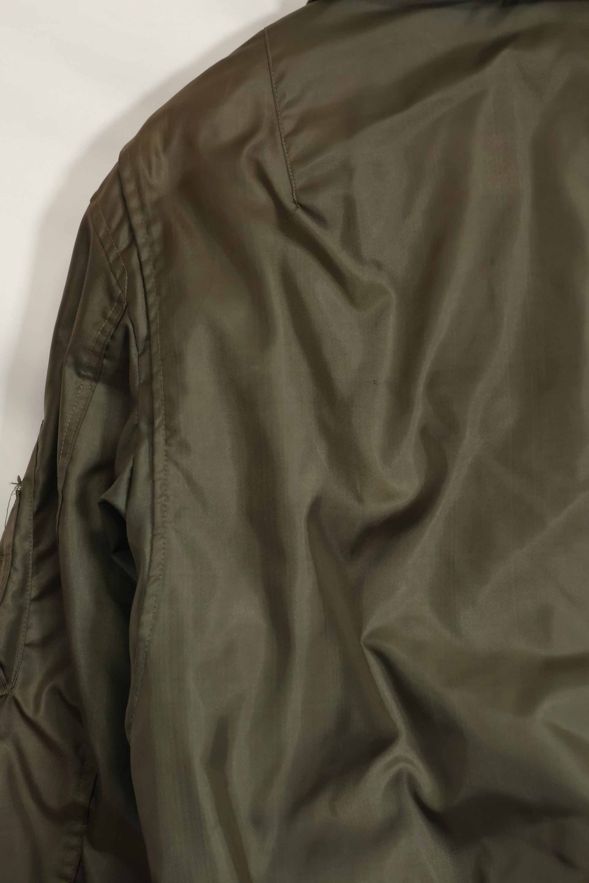 1978 Contract US Navy Air Force CWU-45P Flight Jacket Medium Used