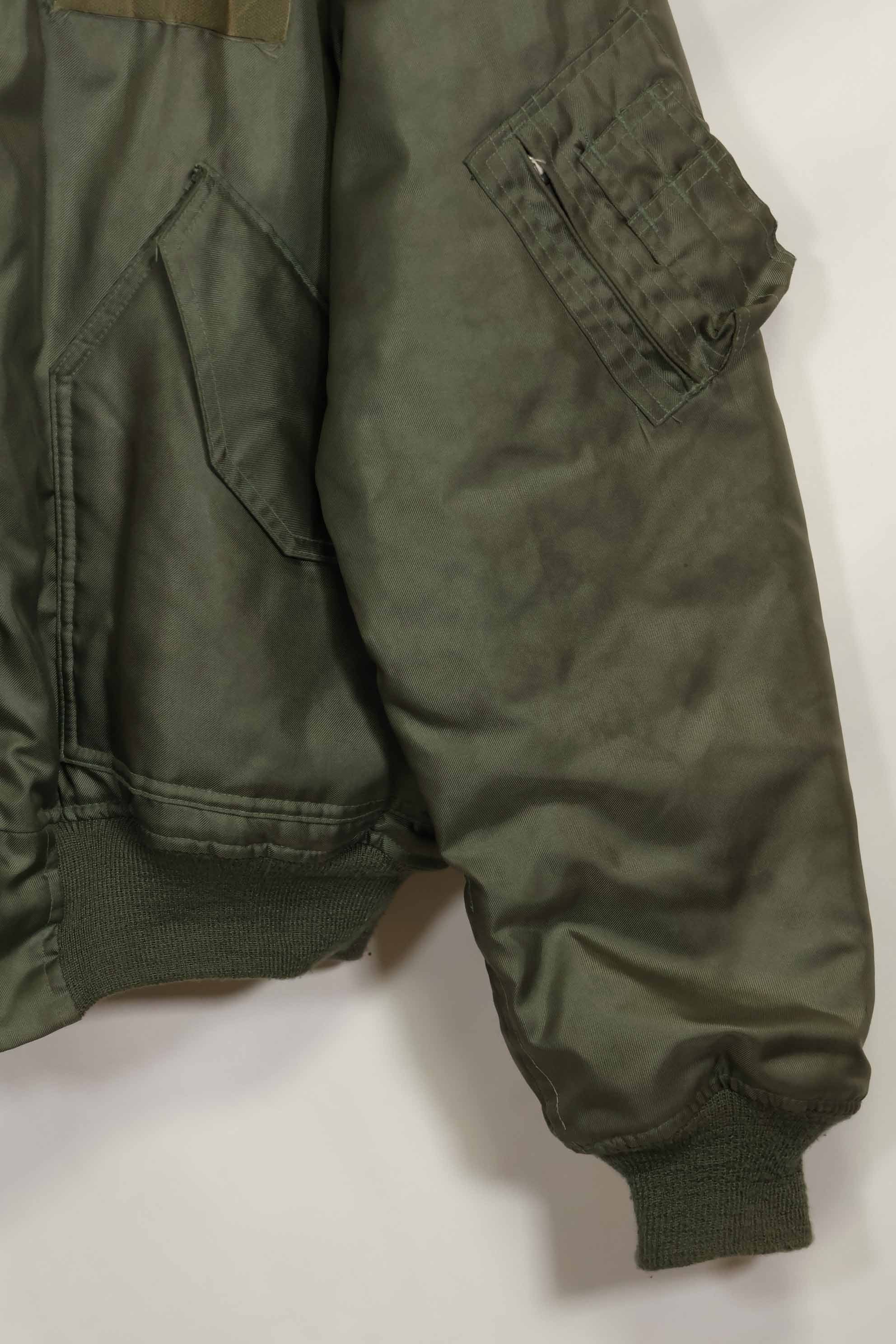 1992年契約　アメリカ海軍　空軍　CWU-45P　フライトジャケット　X-LARGE　中古品