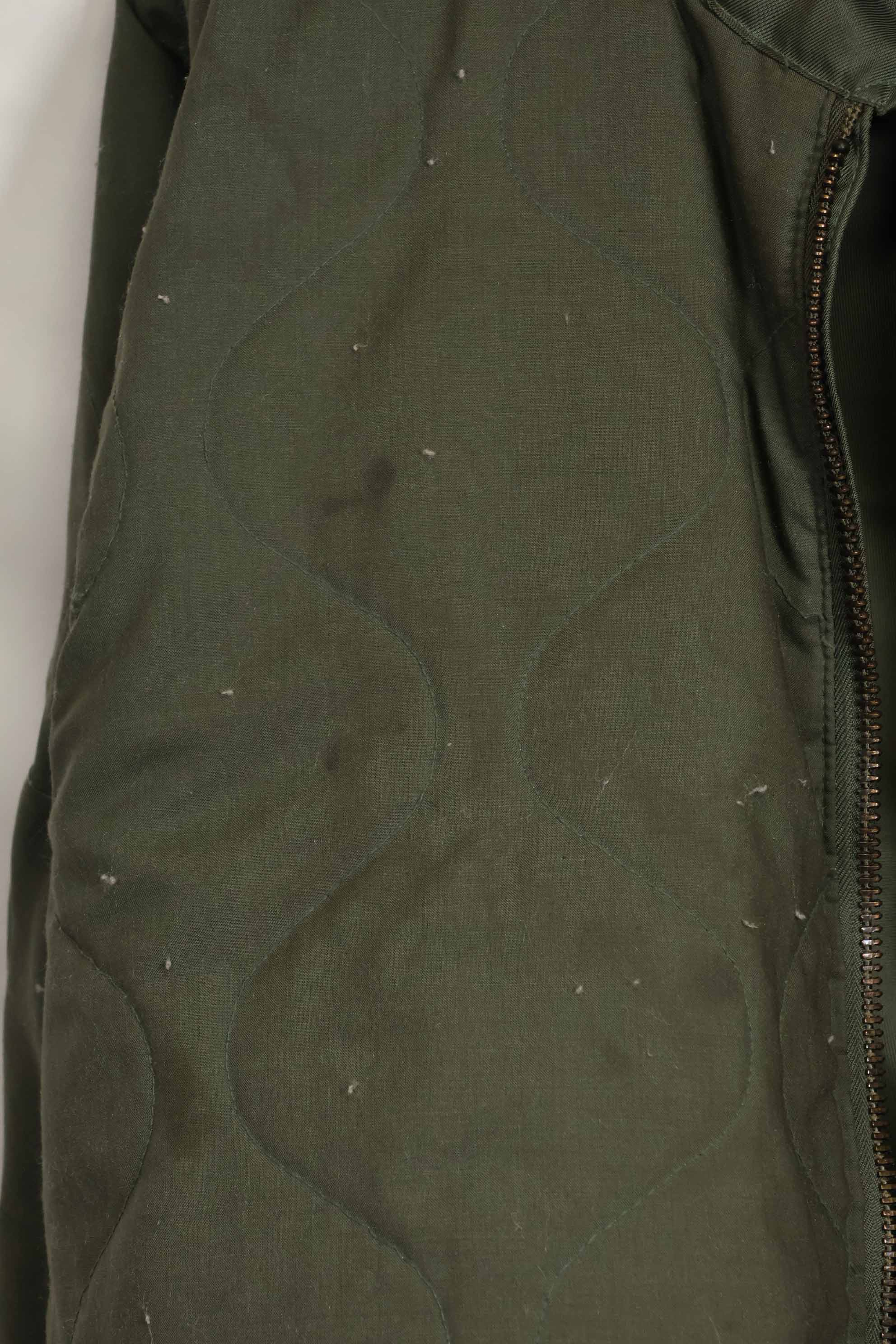 1992年契約　アメリカ海軍　空軍　CWU-45P　フライトジャケット　X-LARGE　中古品