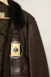 1976 Contract US Navy G-1 Flight Jacket with missing label and patch size 44 used