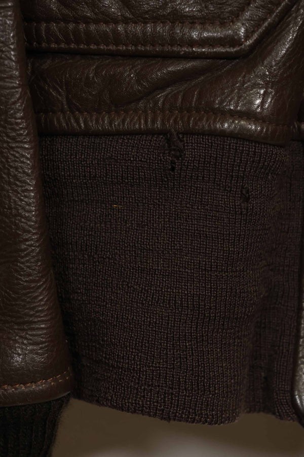 1976 Contract US Navy G-1 Flight Jacket with missing label and patch size 44 used