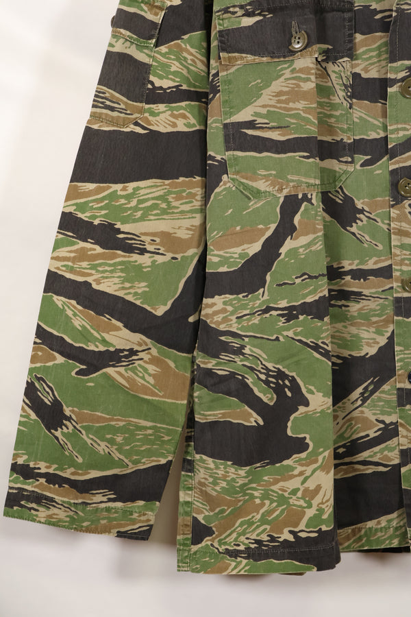 1950年代後半〜1960年代　薄生地　レア品　VNMC 1st Model タイガーストライプ　シャツ　状態良い