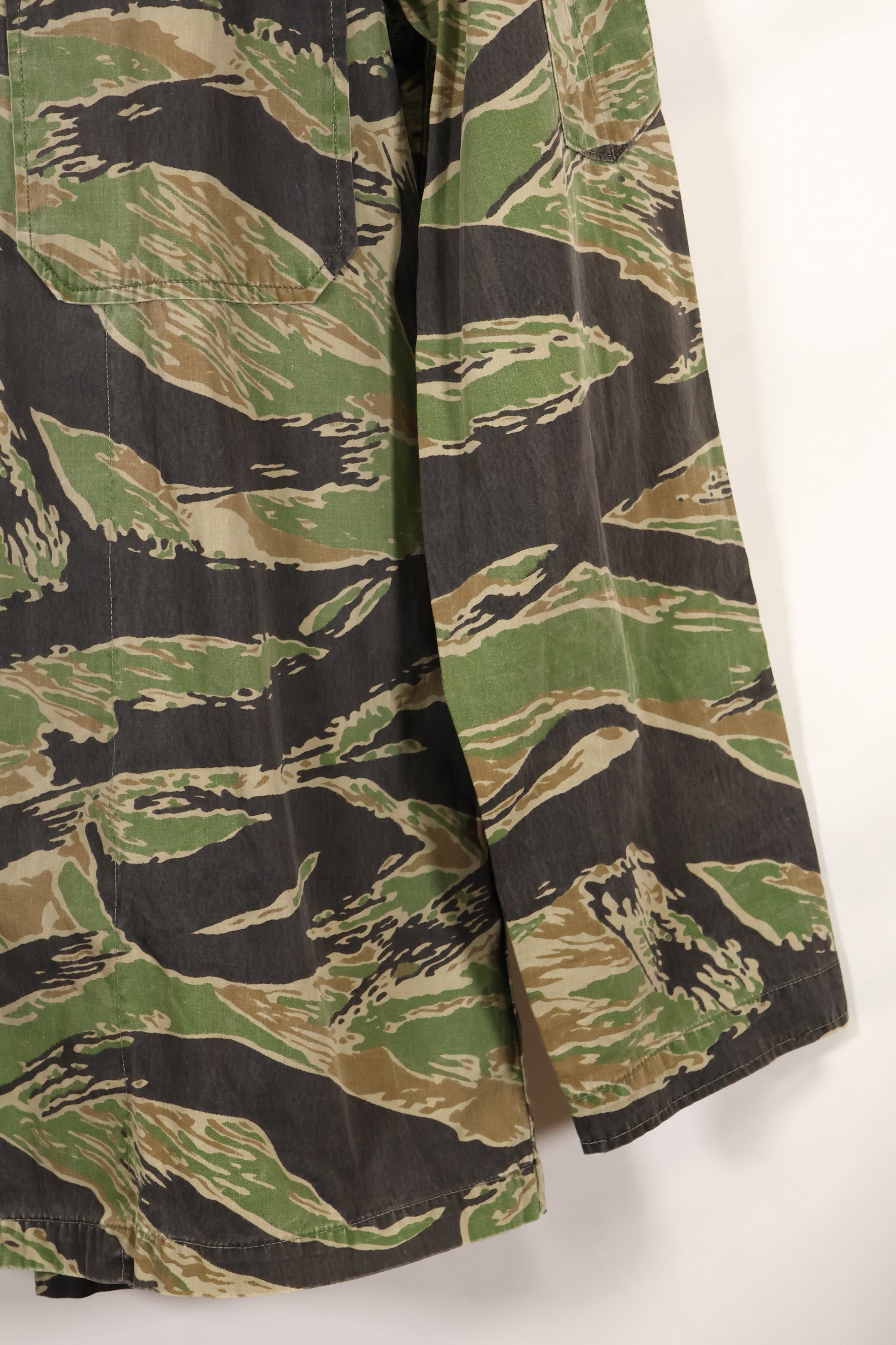 1950年代後半〜1960年代　薄生地　レア品　VNMC 1st Model タイガーストライプ　シャツ　状態良い