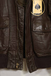 1976 Contract US Navy G-1 Flight Jacket with missing label and patch size 44 used