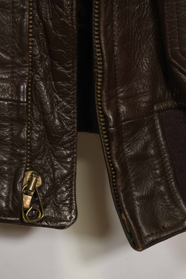 1976 Contract US Navy G-1 Flight Jacket with missing label and patch size 44 used