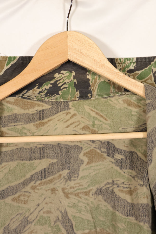 1950年代後半〜1960年代　薄生地　レア品　VNMC 1st Model タイガーストライプ　シャツ　状態良い