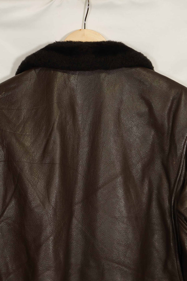 1976 Contract US Navy G-1 Flight Jacket with missing label and patch size 44 used