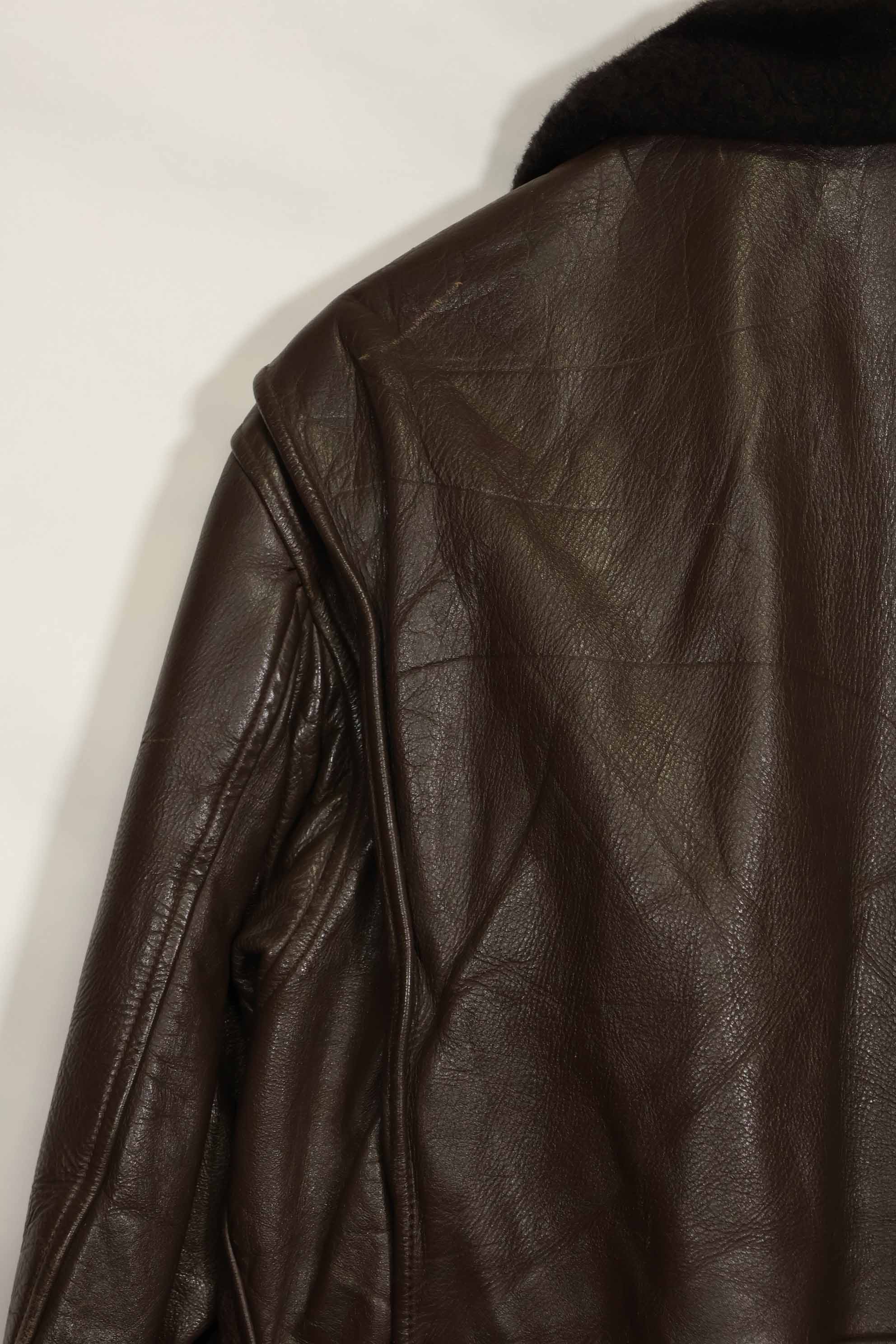 1976 Contract US Navy G-1 Flight Jacket with missing label and patch size 44 used