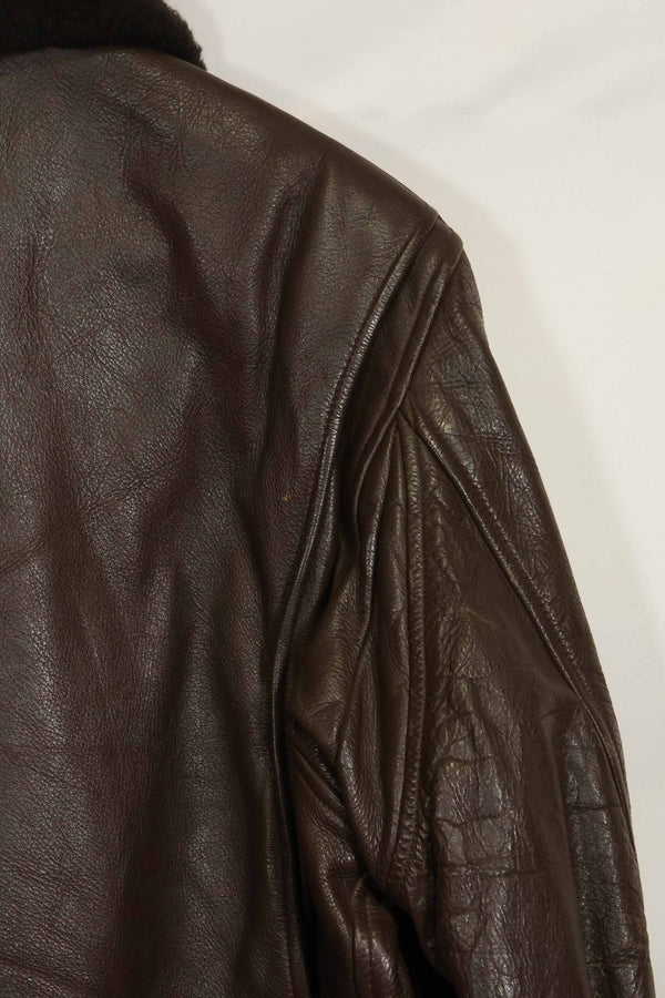 1976 Contract US Navy G-1 Flight Jacket with missing label and patch size 44 used