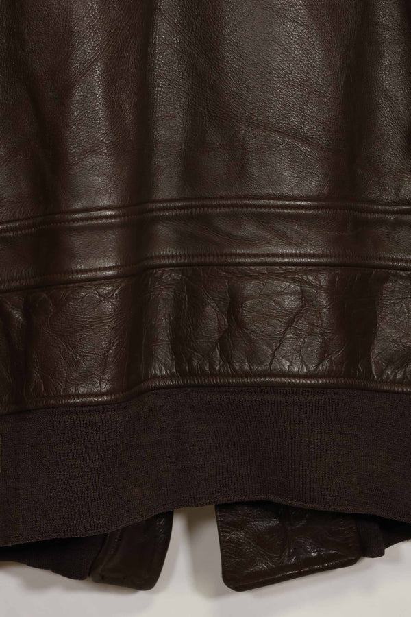 1976 Contract US Navy G-1 Flight Jacket with missing label and patch size 44 used