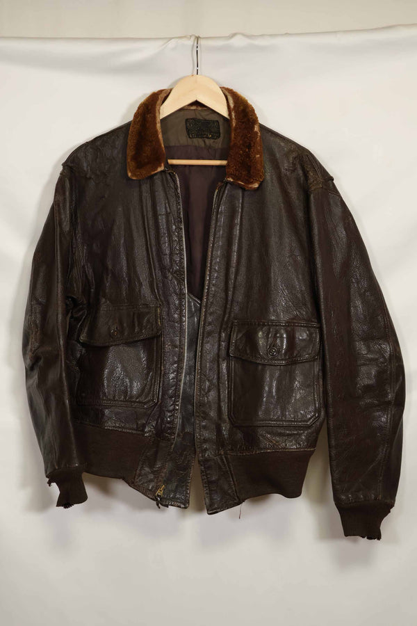 1950年代〜60年代ロット　アメリカ海軍　G-1　フライトジャケット　中古品