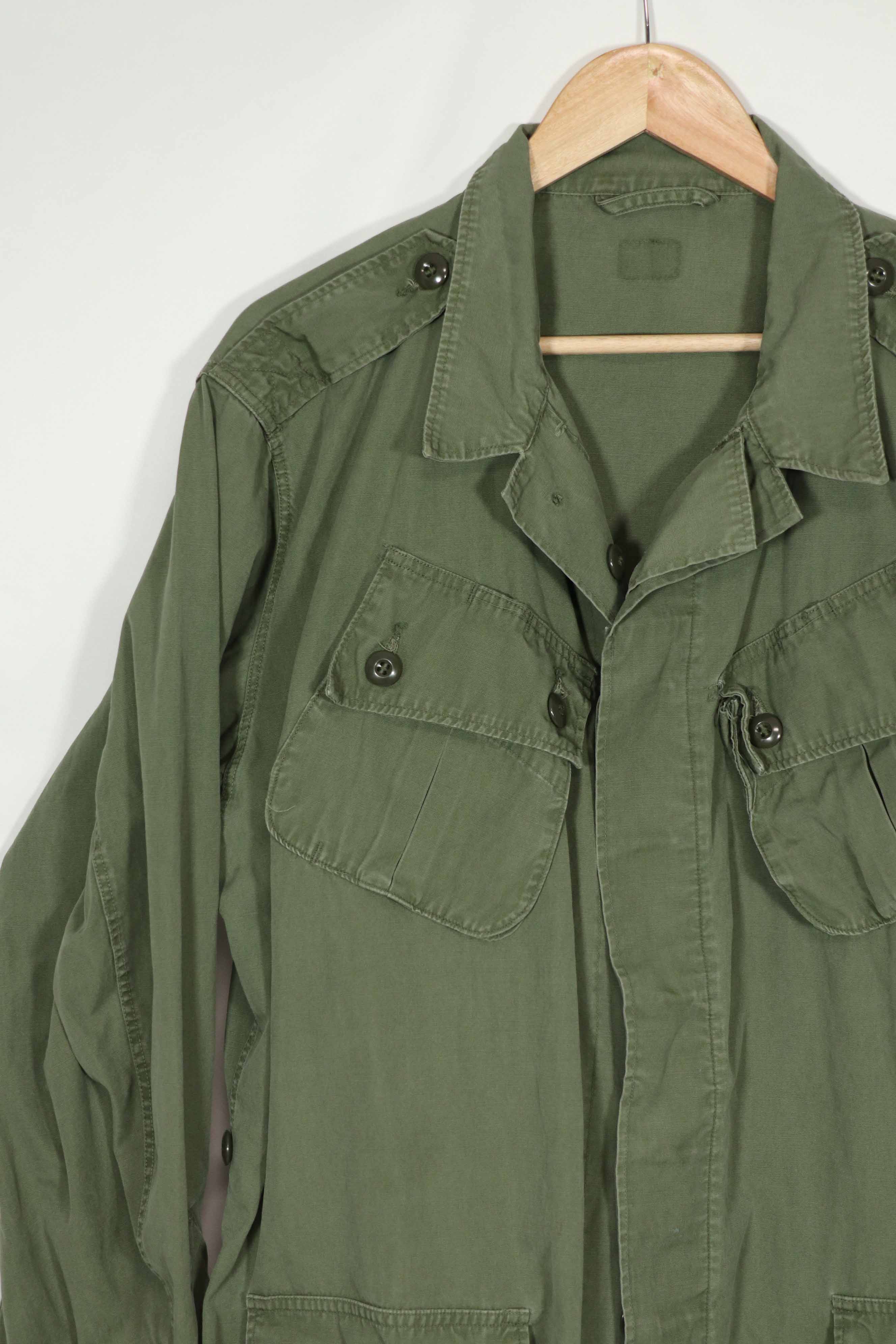 実物　1st Model ジャングルファティーグ　ジャケット　大きめサイズ　中古品