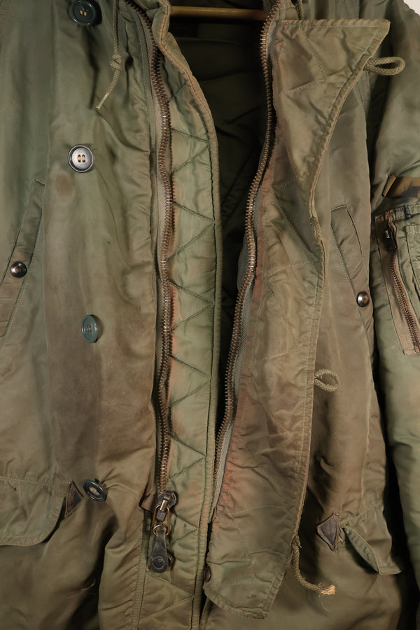 1950 年代美国空军 N-3B 大型机组人员飞行夹克（已使用