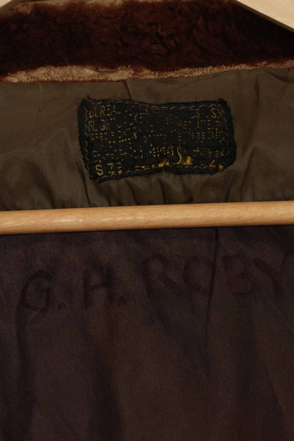 二手美国海军G-1飞行夹克，产于20世纪50-60年代