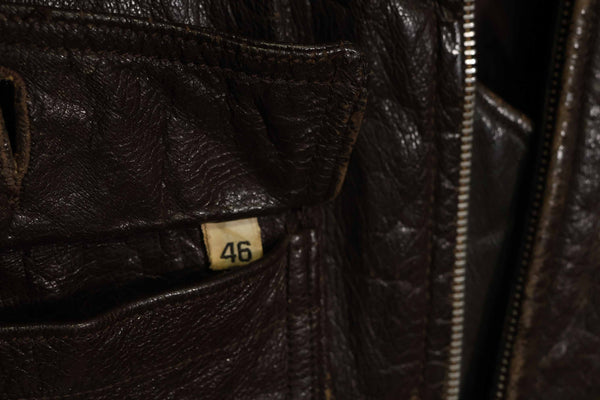 二手美国海军G-1飞行夹克，产于20世纪50-60年代