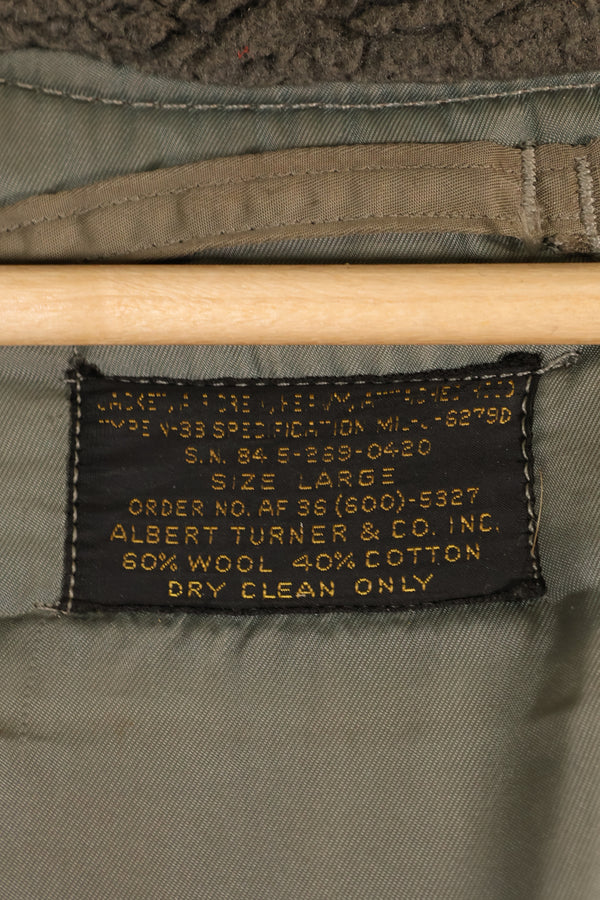 1950 年代美国空军 N-3B 大型机组人员飞行夹克（已使用