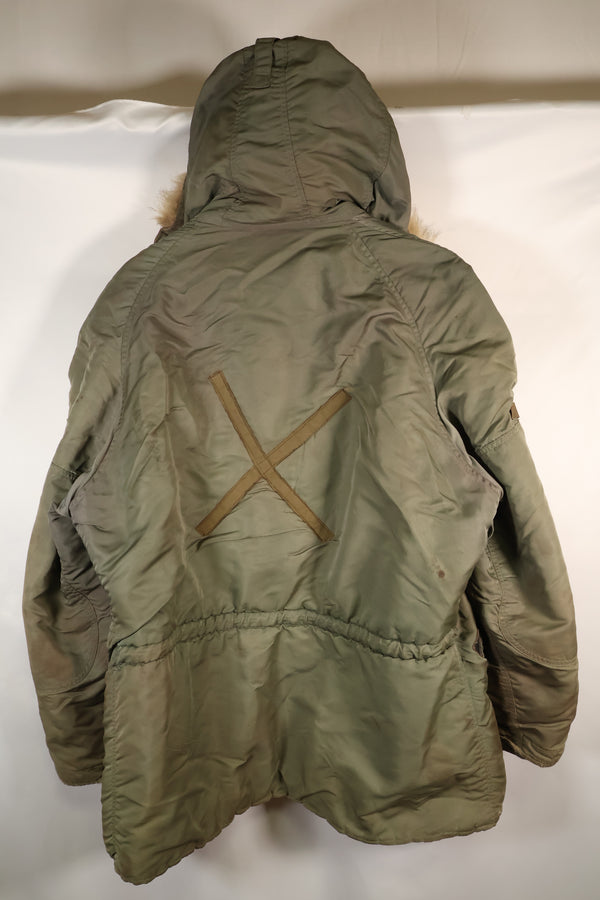 1950 年代美国空军 N-3B 大型机组人员飞行夹克（已使用