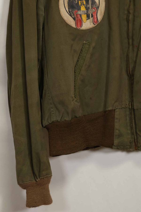 1940年代　CBI　ローカルメイド B-15　フライトジャケット　中古品