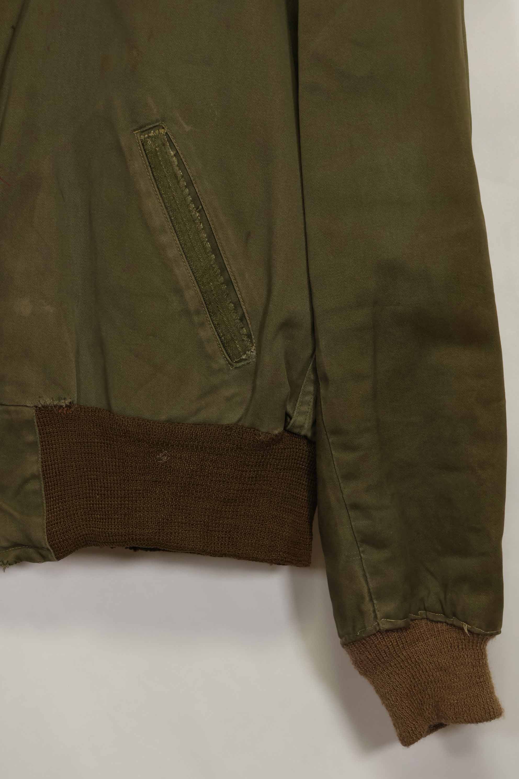 1940年代　CBI　ローカルメイド B-15　フライトジャケット　中古品