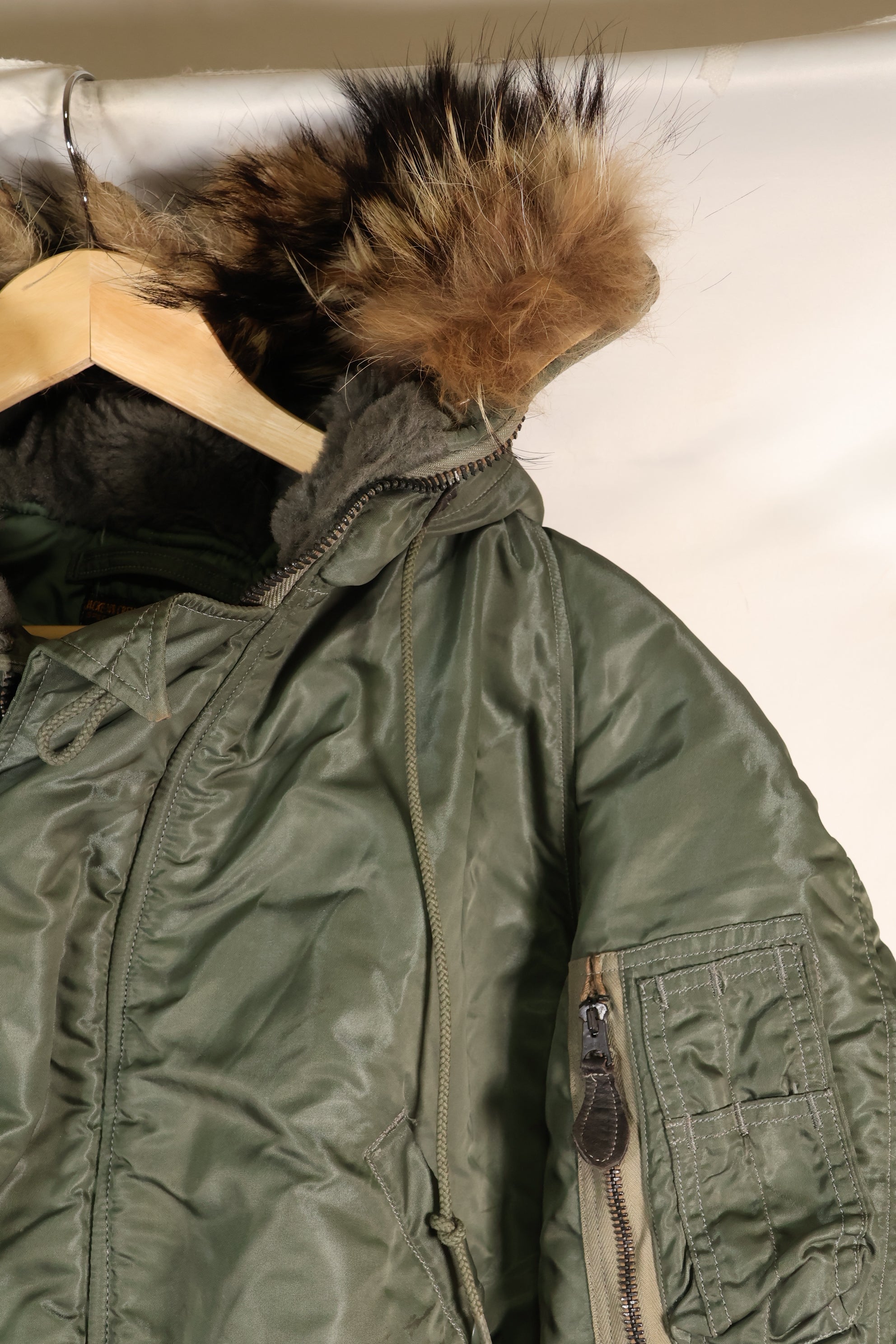 1962 年合同 MEDIUM N2-B Flight Crew Flight Jacket Heavy Zone Used