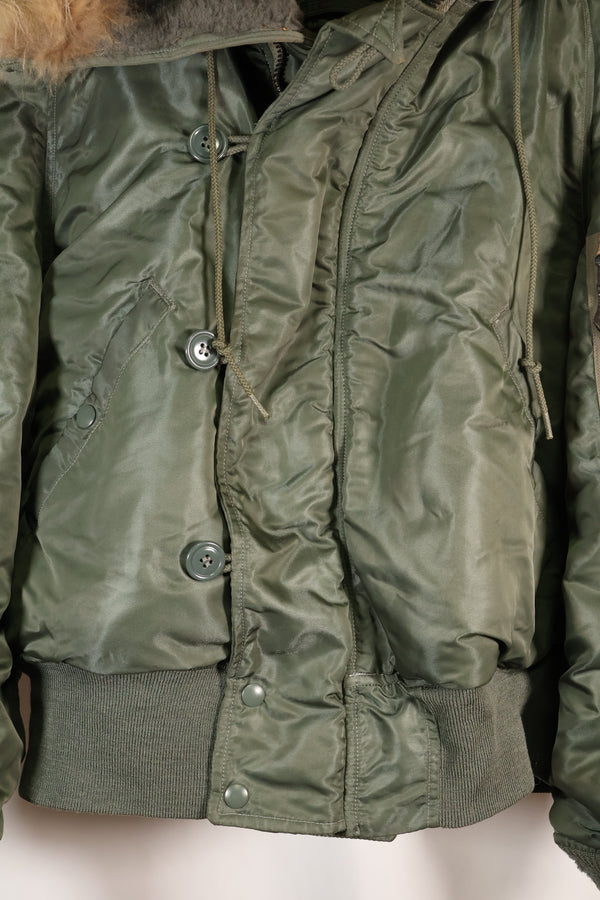 1962 年合同 MEDIUM N2-B Flight Crew Flight Jacket Heavy Zone Used