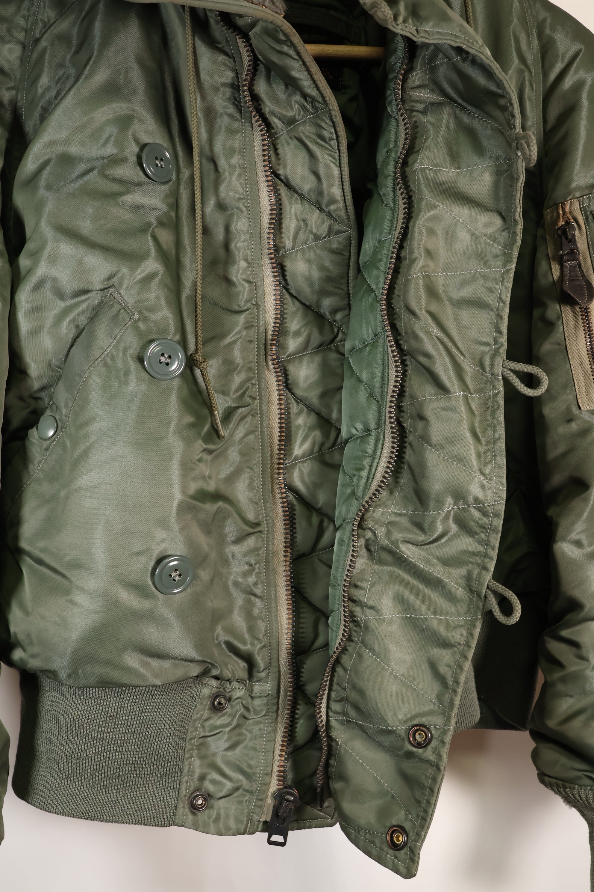 1962 年合同 MEDIUM N2-B Flight Crew Flight Jacket Heavy Zone Used