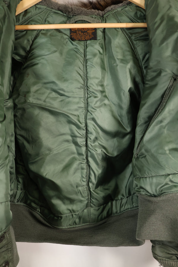 1962 年合同 MEDIUM N2-B Flight Crew Flight Jacket Heavy Zone Used