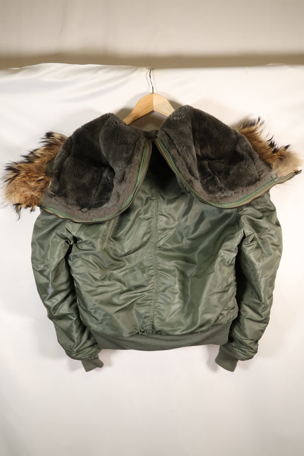 1962 年合同 MEDIUM N2-B Flight Crew Flight Jacket Heavy Zone Used
