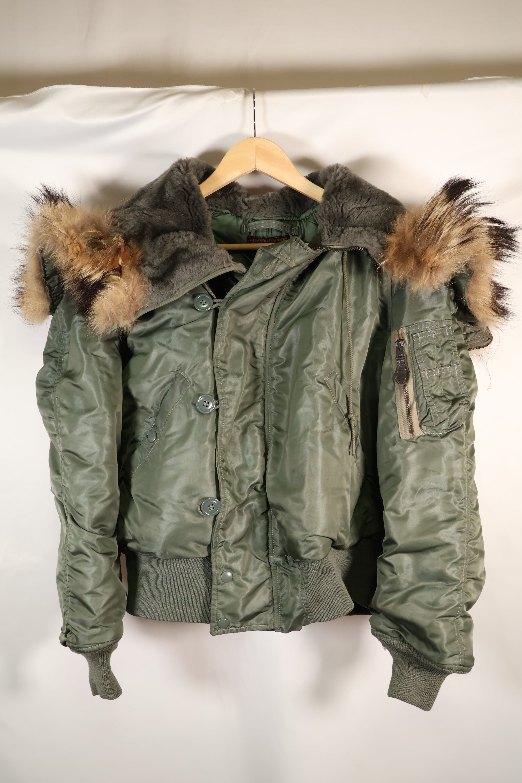 1962 年合同 MEDIUM N2-B Flight Crew Flight Jacket Heavy Zone Used