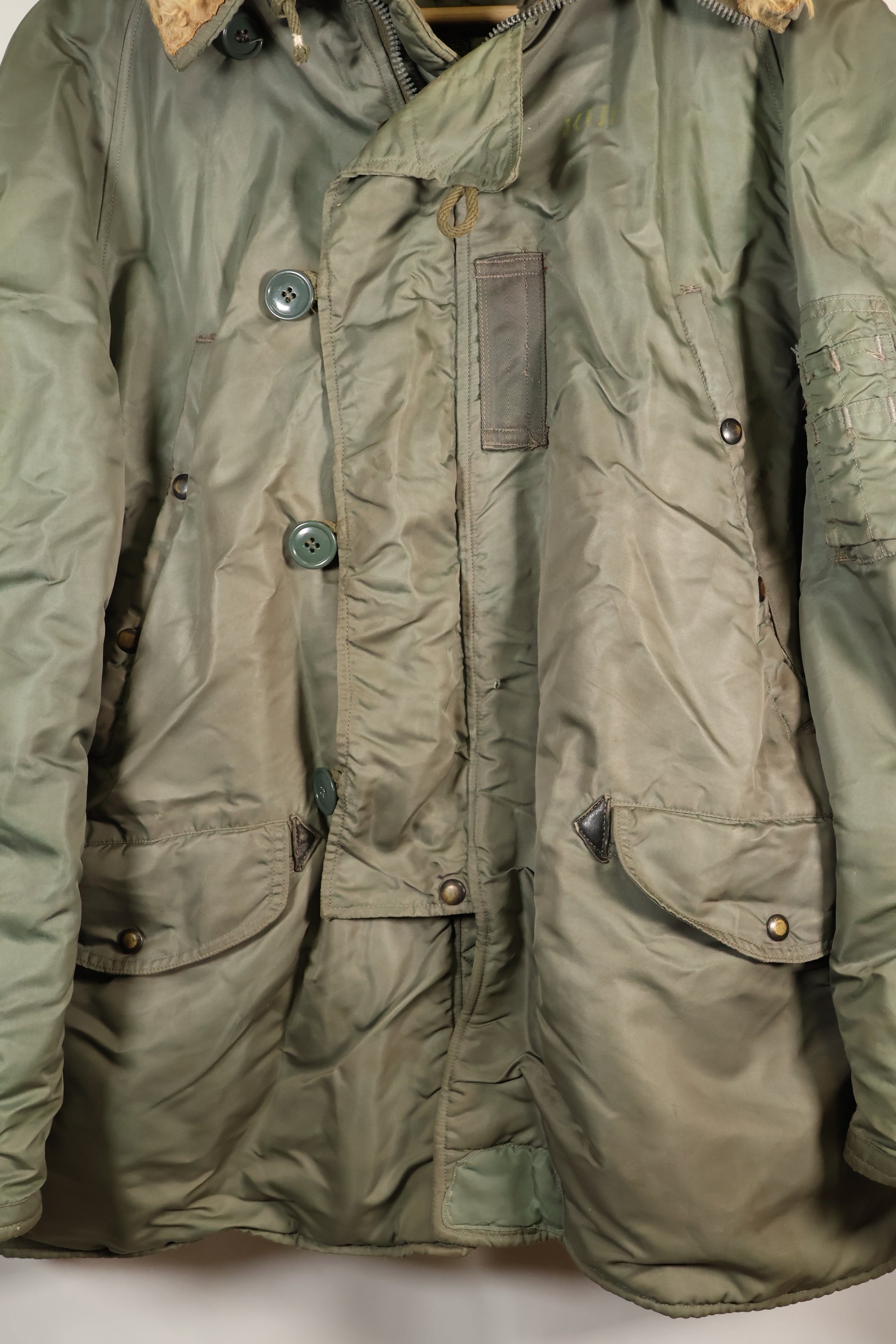 1950s LARGE USAF N-3B Heavy Zone Aircrew Flight Jacket Used