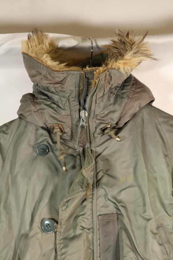 1950s LARGE USAF N-3B Heavy Zone Aircrew Flight Jacket Used