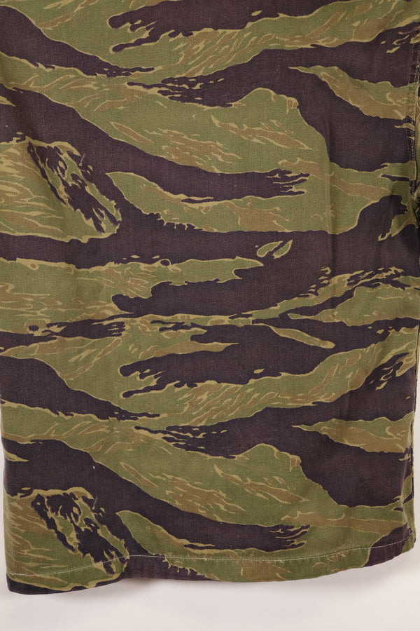 実物　A-M　タイガーストライプ　シャツ　半袖カスタム　ゴールドタイガー派生パターン　中古品　