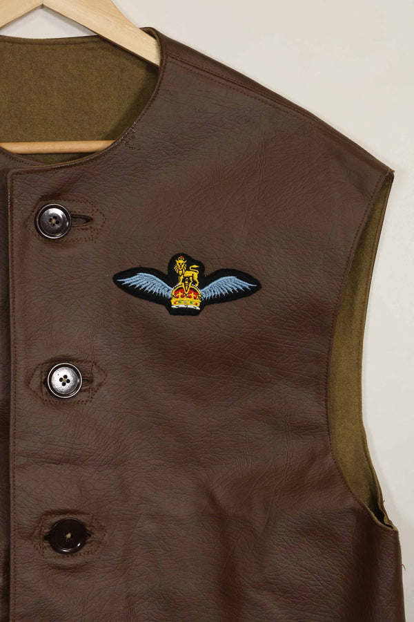 1961年　イギリス軍　ジャーキン　No.3　ベスト　未使用品　パッチ付き