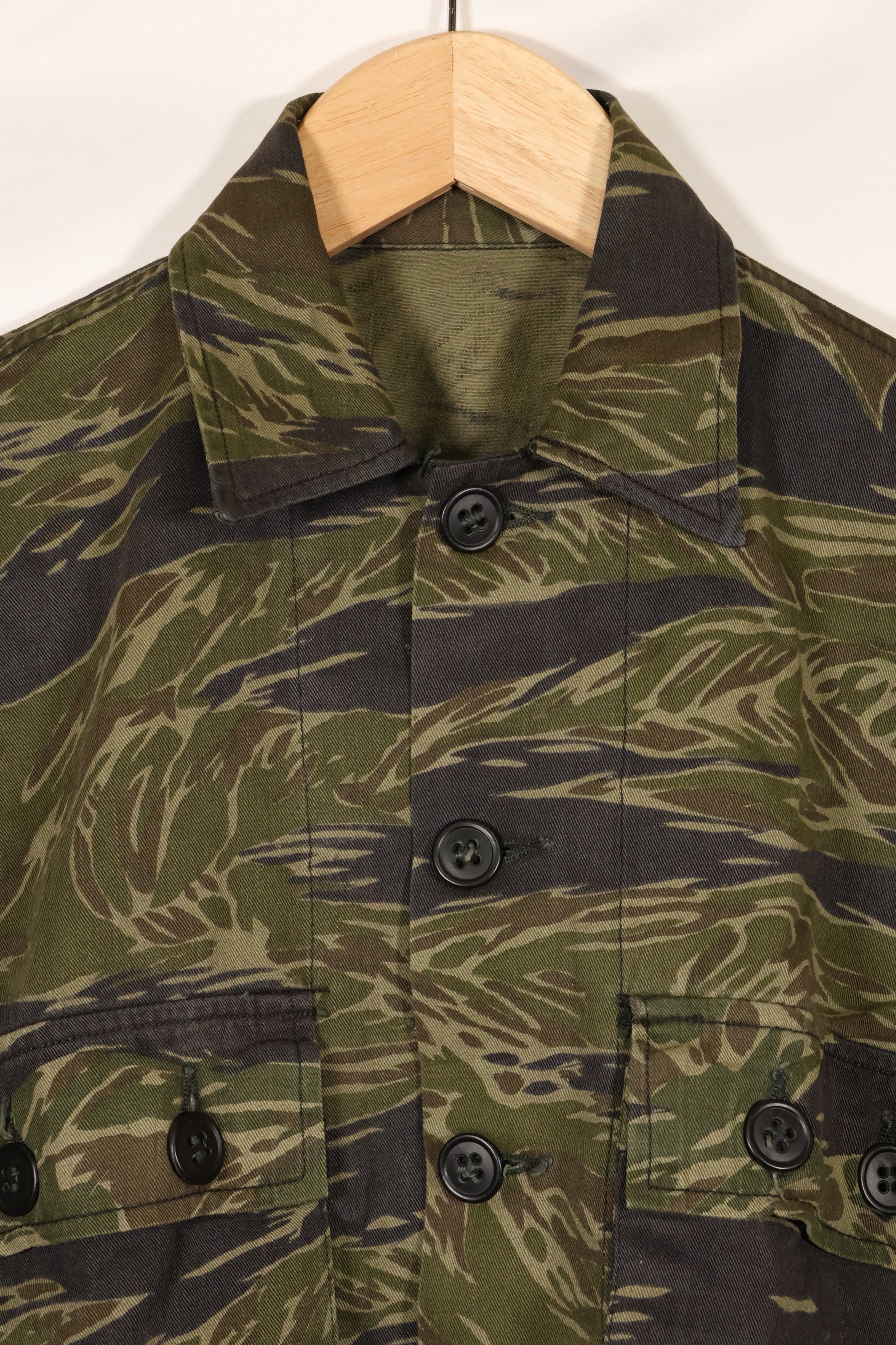 実物　TO78 沖縄タイガー　タイガーストライプ　シャツ　スタンプなし　中古品