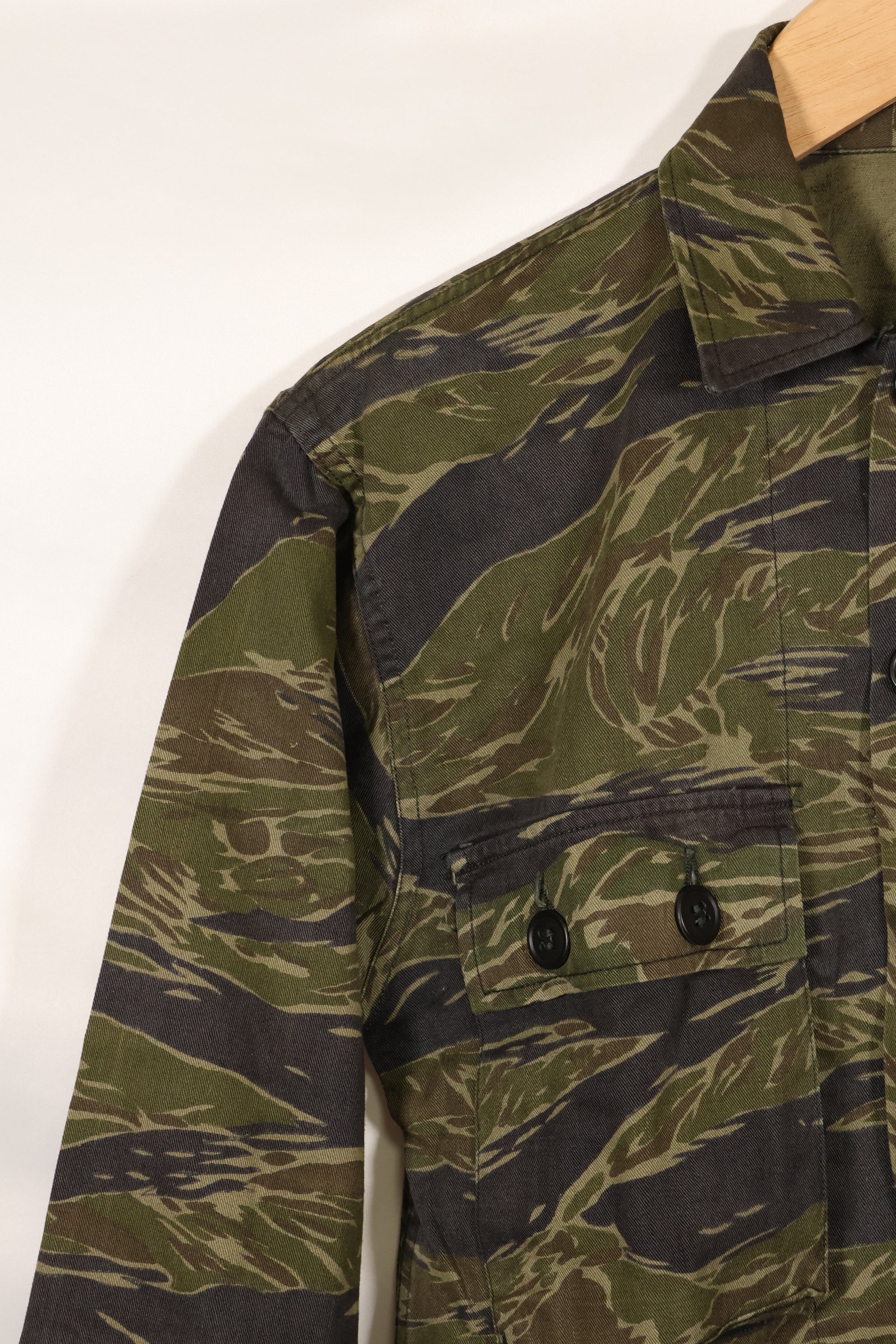 実物　TO78 沖縄タイガー　タイガーストライプ　シャツ　スタンプなし　中古品