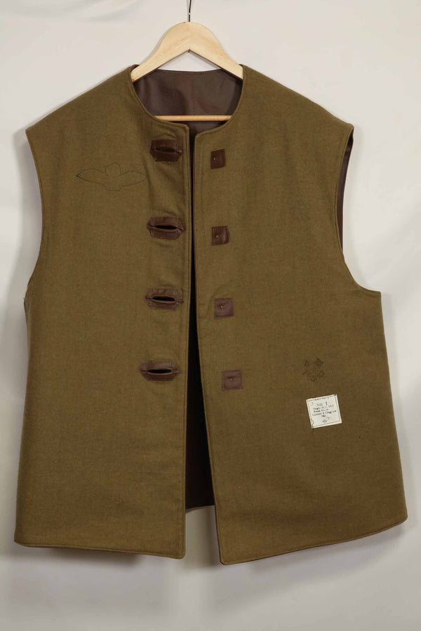 1961年　イギリス軍　ジャーキン　No.3　ベスト　未使用品　パッチ付き