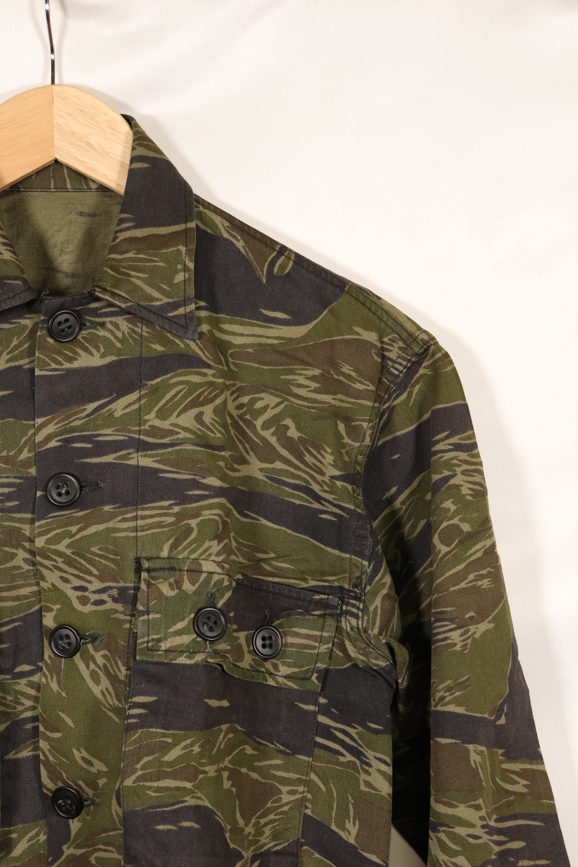 実物　TO78 沖縄タイガー　タイガーストライプ　シャツ　スタンプなし　中古品