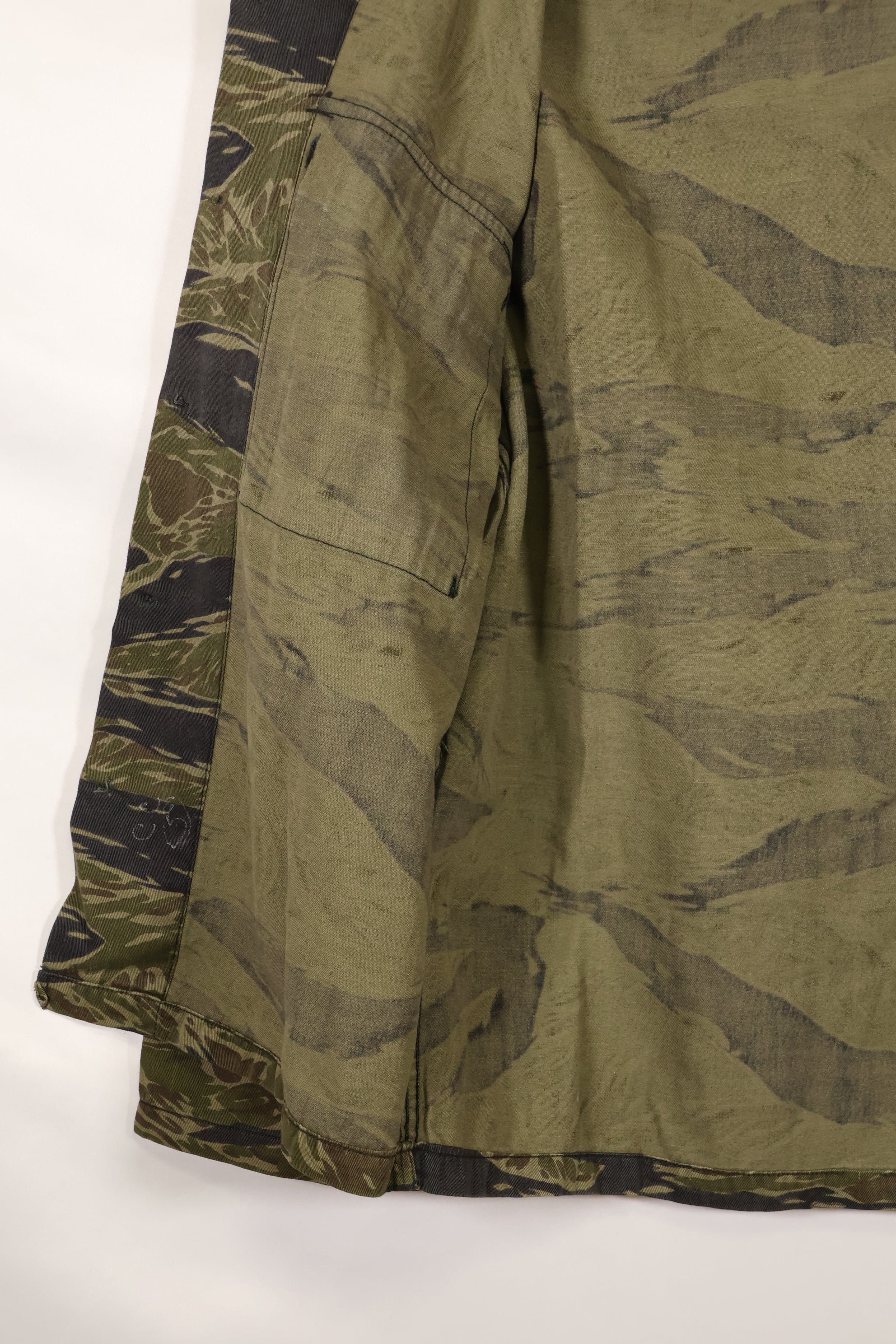 実物　TO78 沖縄タイガー　タイガーストライプ　シャツ　スタンプなし　中古品