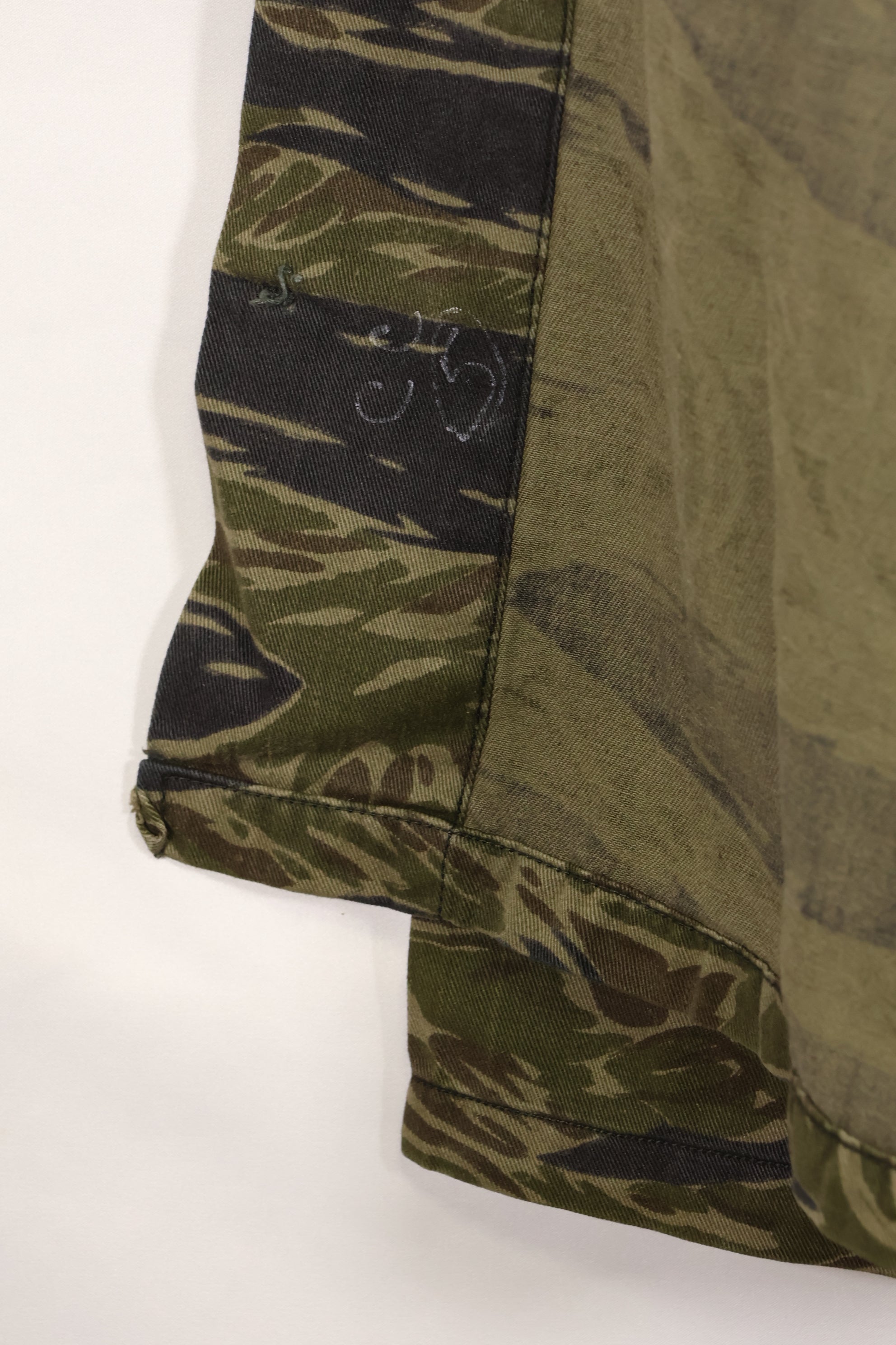 実物　TO78 沖縄タイガー　タイガーストライプ　シャツ　スタンプなし　中古品