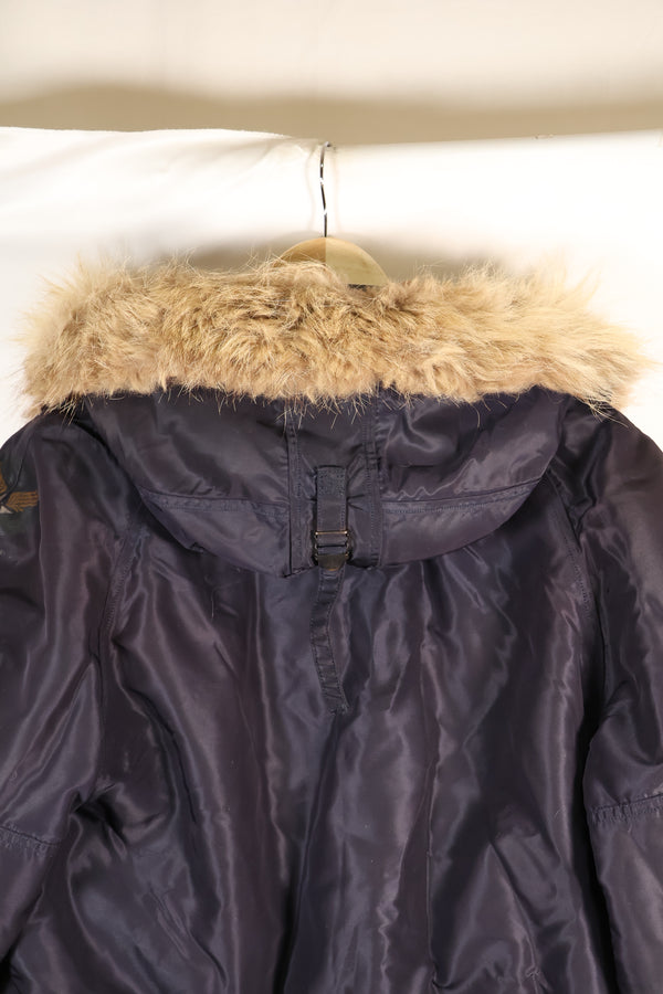 1950's MEDIUM USAF N3-A Flight Jacket Aircrew, faded, used.