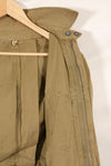 1940s estimated 38 M1942 Airborne jump jacket with button corrosion, good condition, used.