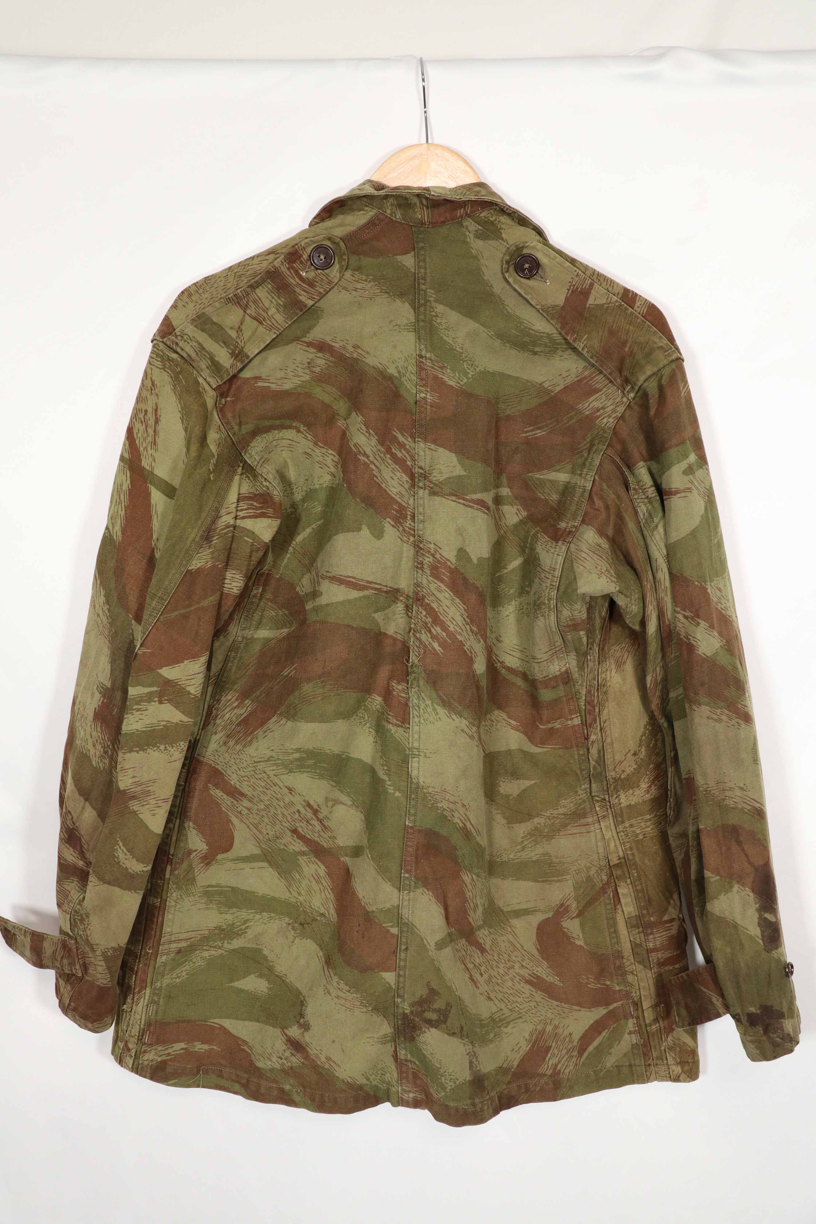 実物　インドシナ戦争　リザード迷彩　TAP 47/53 迷彩ジャケット　中古品　退色あり