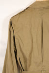 1940s estimated 38 M1942 Airborne jump jacket with button corrosion, good condition, used.