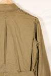 1940s estimated 38 M1942 Airborne jump jacket with button corrosion, good condition, used.