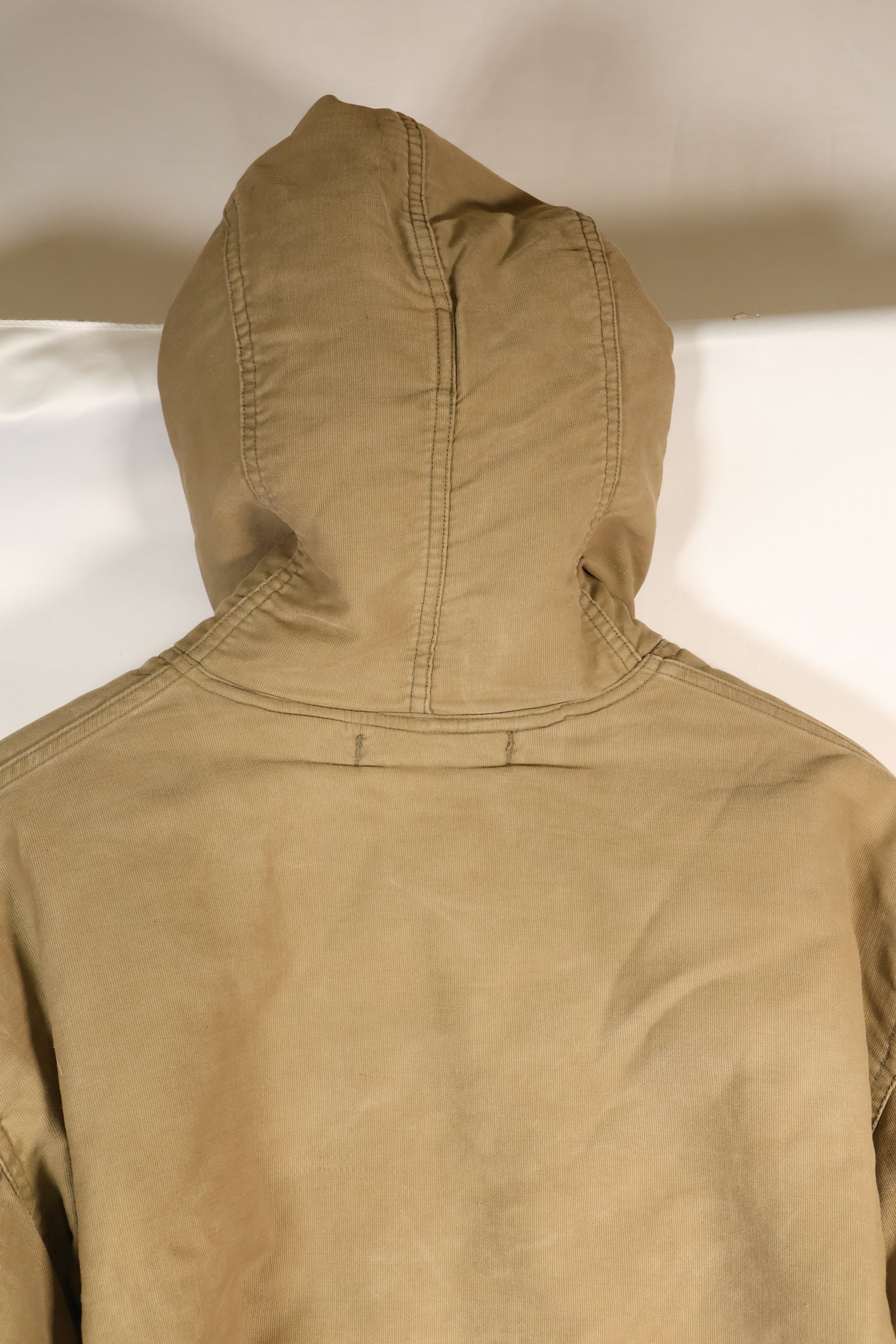 1940 年代二战美国海军 N-1 号甲板外套，褪色，无钢印，使用过。