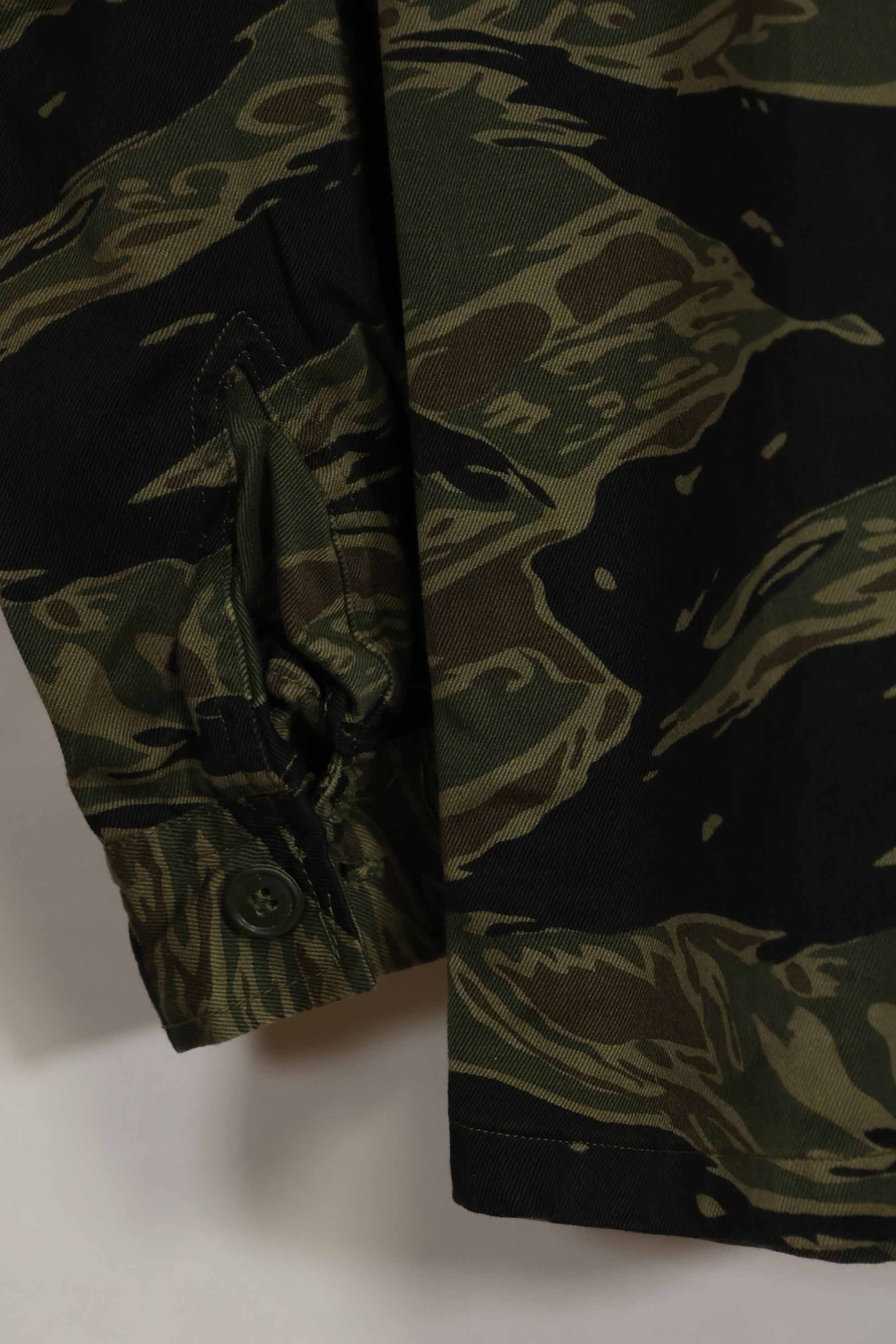 1960年代　シルバータイガー　タイガーストライプシャツ　A-M　状態良い　中古品